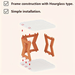1pc Shoe Rack Storage DIY Large Capacity Living Room Balcony Organizer