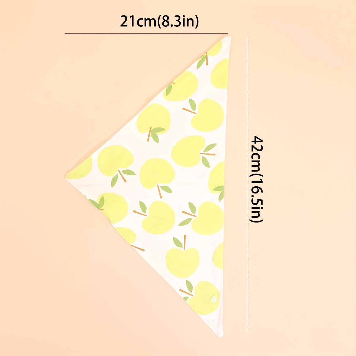 Baby Triangle Fabric Bibs Cartoon Baby Bibs Girls& Boys Feeding Bibs
