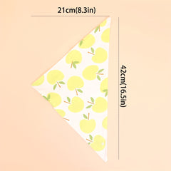 Baby Triangle Fabric Bibs Cartoon Baby Bibs Girls& Boys Feeding Bibs