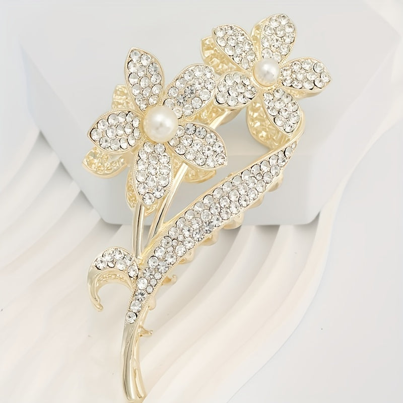 Faux Pearl Hair Clip Women's Hair Accessory
