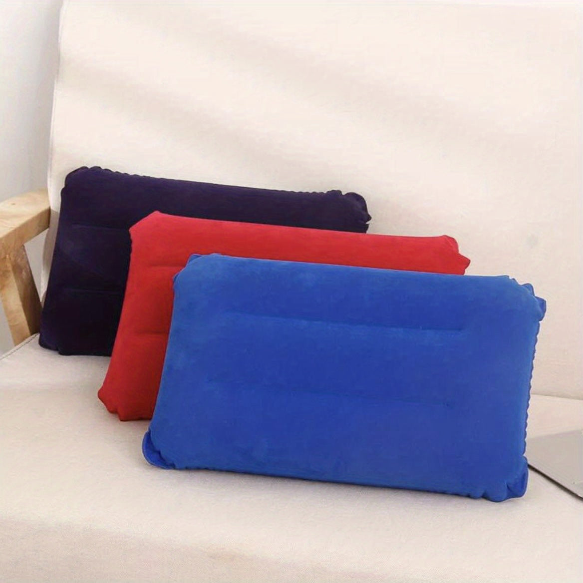Compact Inflatable Travel Pillow Lightweight Waterproof Outdoor Pillow