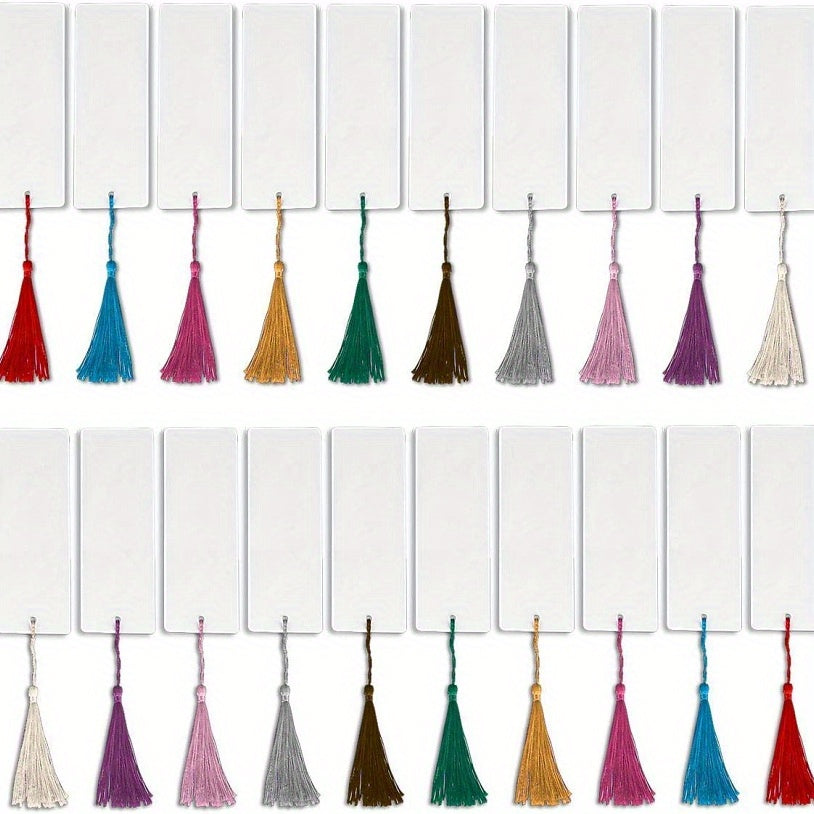96 Piece DIY Gift Card Set Blank Tassel Bookmarks Gift Tags & Party Gift Cards