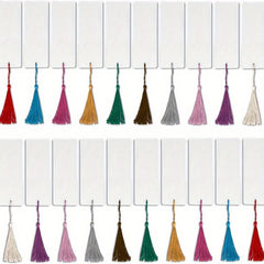 96 Piece DIY Gift Card Set Blank Tassel Bookmarks Gift Tags & Party Gift Cards