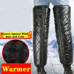 Motorcycle Knee Pads Windproof Warm Cycling Coldproof Leg Warmer