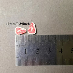 Mini Steak Statues Resin Material for Fairy Garden Doll House DIY