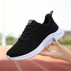 Women's Mesh Tennis Sports Shoes Lightweight Non slip Breathable Travel Shoes