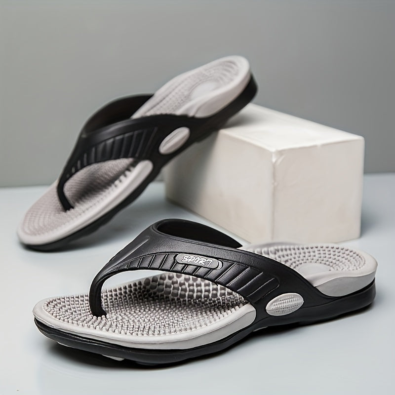 Men's Comfortable Lightweight Non-slip Flip Flops for Beach