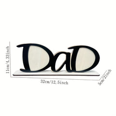 DaD Wooden Photo Frame for 7x9 cm Photo - Father's Gift