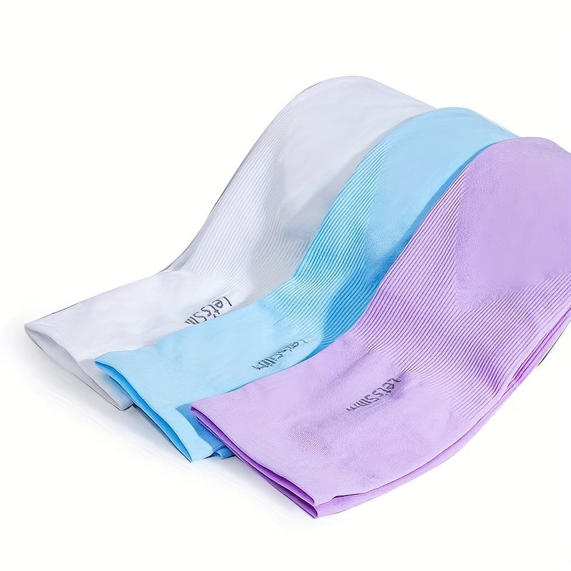 Elastic Ice Gloves Fingerless Gloves UV Protection for Women