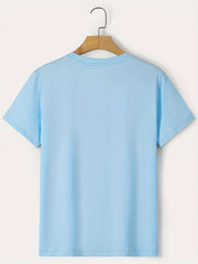 Skeleton Print Men's Graphic Crew Neck Tshirt for Summer