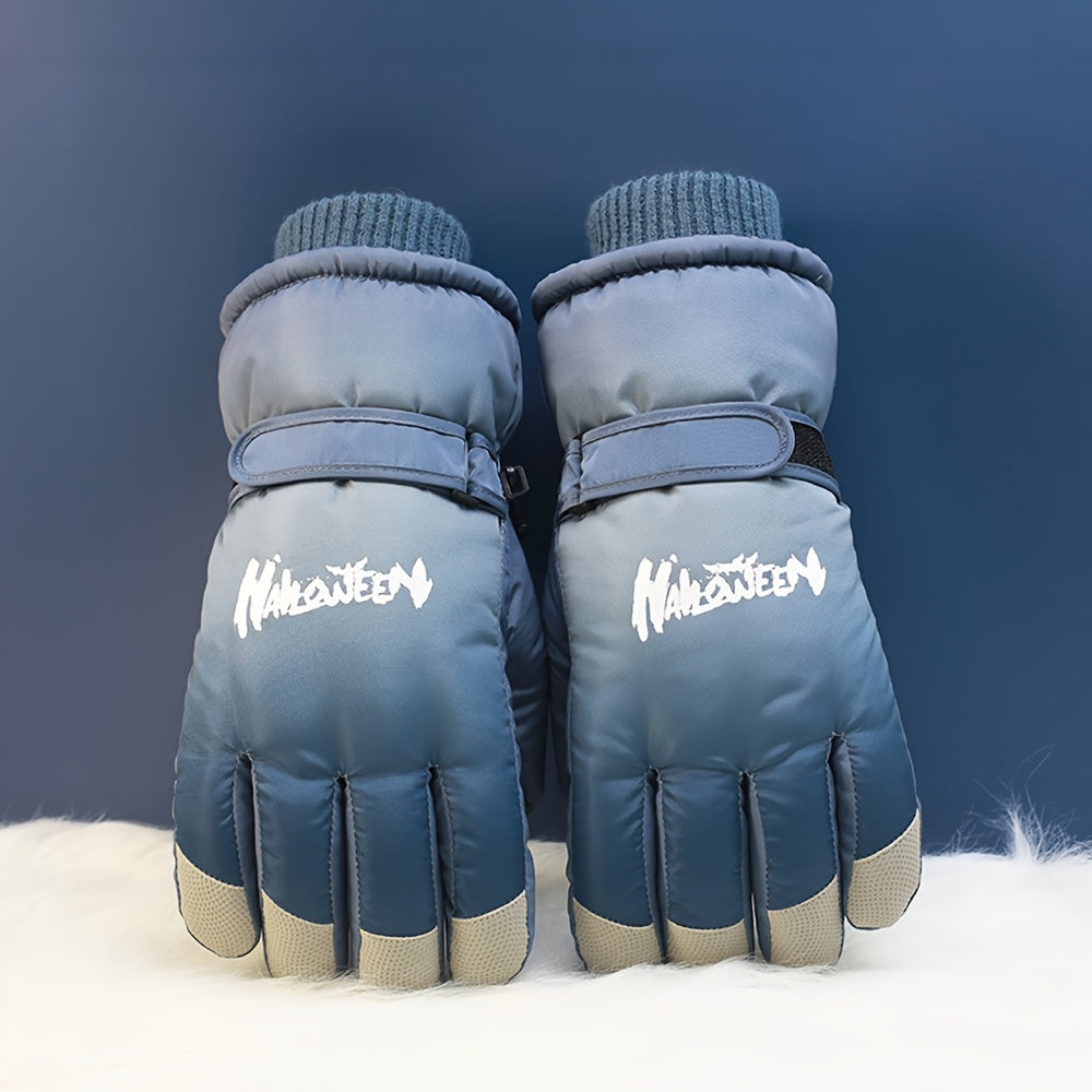 Unisex Skiing Gloves Waterproof & Windproof Snowboard Gloves