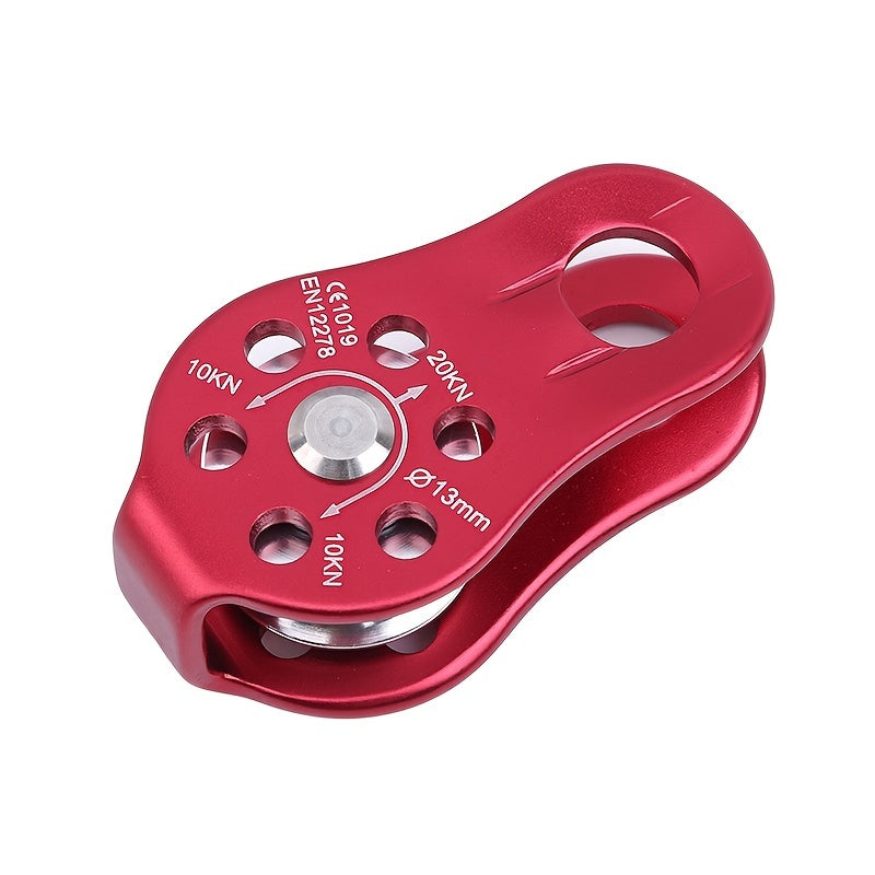 Fixed Side Plate Pulley Backup Rescue Pulley