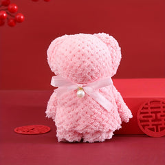 1PC Bear Towel Soft For Birthday Wedding Campus Year Mother's Ramadan