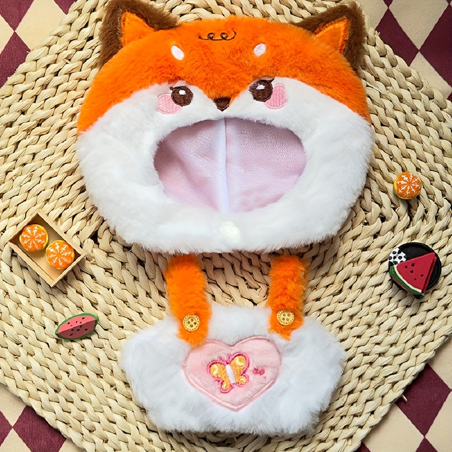 Plush Doll Animal Headset for Dolls with Normal Body