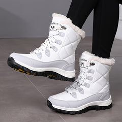 Women's Snow Boots Warm High Top Hiking Boots