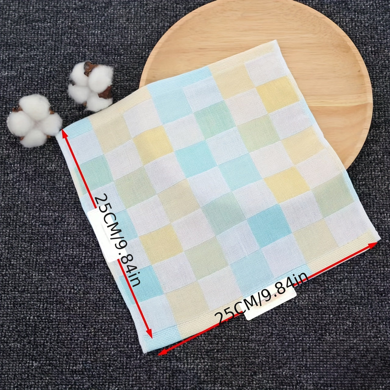 Square Small Towel Handkerchief for Outdoor Camping