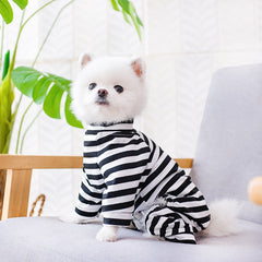 Striped Pajamas for Small Dogs and Cats