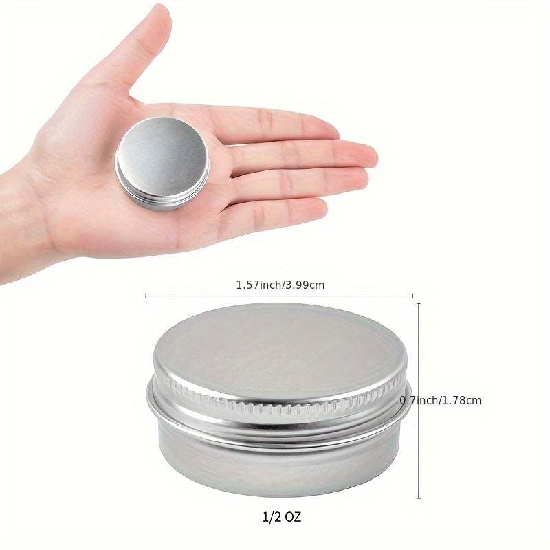 12pcs Mini Storage Case Small Empty Tin Portable Travel Tin DIY Empty Storage