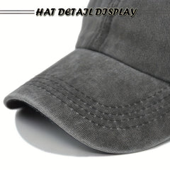 Vintage Printed Baseball Cap Outdoor Sun Hat