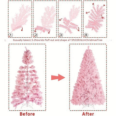 1pc 70.87in Christmas Tree Set Folding Tree Home Party Decoration