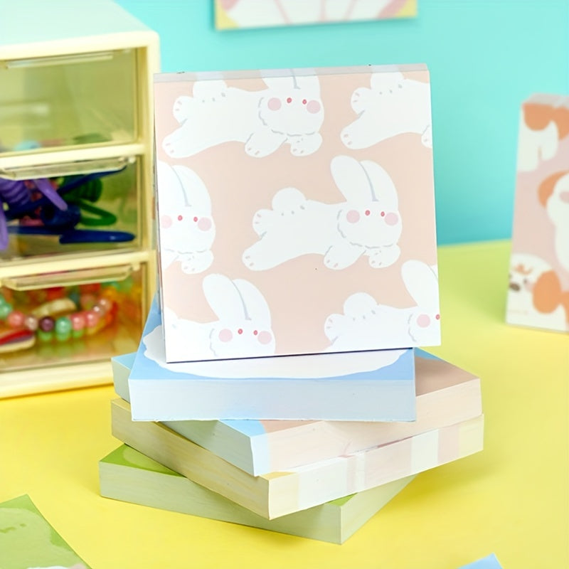 100 Sheets Cartoon Animal Notepad To Do List Memo Office Message Pad