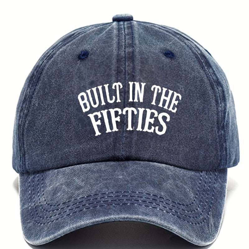 Fashionable Cotton Sunscreen Baseball Cap Letter Printed