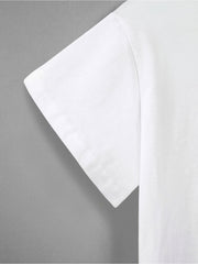 Beer Pattern Tee Shirt Men's Casual Street Style Round Neck Tee Shirt