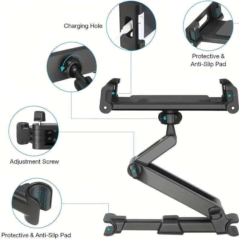 Car Tablet Holder Headrest Mount for iPad Air Mini, Phones, Tablets