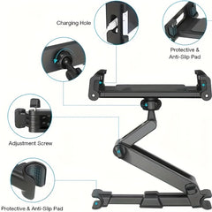 Car Tablet Holder Headrest Mount for iPad Air Mini, Phones, Tablets