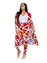 Casual Graphic Print Two piece Set Outfits Women's Clothing