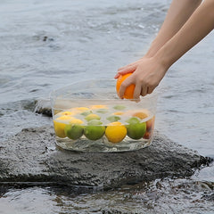 Foldable Bucket Portable Large Capacity Bucket Beverage Fruit Storage Bag