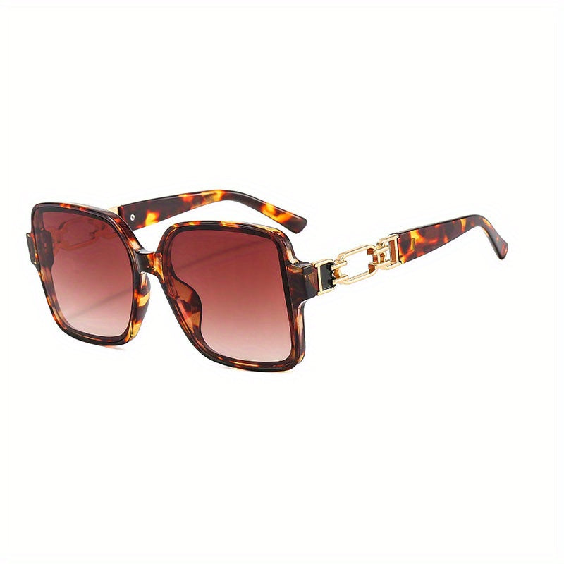 Square Sunglasses For Women Men Hollow Anti Glare Glasses