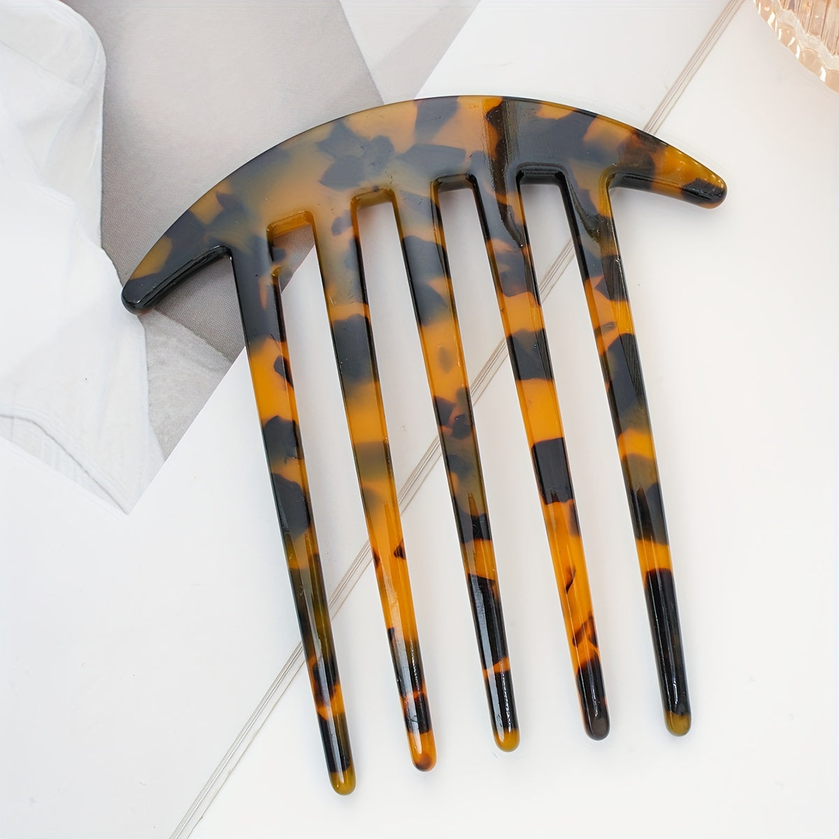 Vintage Style Hair Comb for Women - Acetate Material