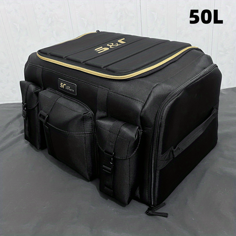 High-End Car Trunk Organizer Foldable Compartment