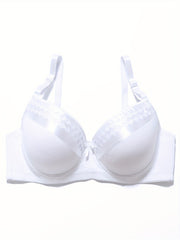  Bow Push Up Solid Bra Women's Sexy Bralette
