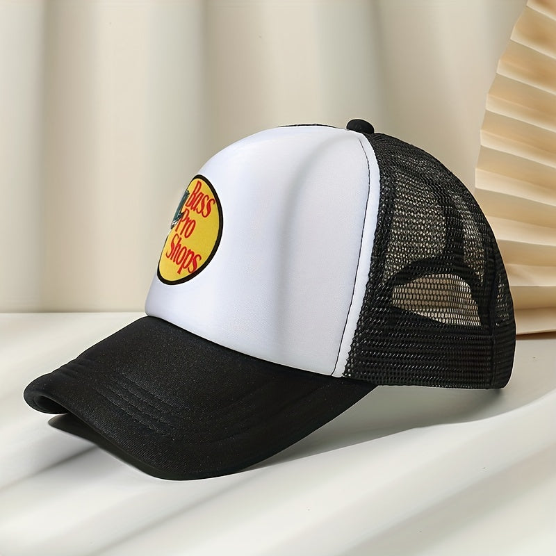 BASS Carp Print Baseball Cap Sunshade Fishing Hat