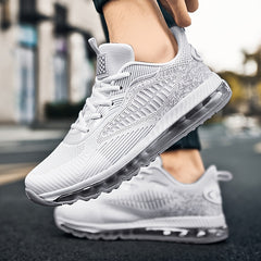 Men's Plus Size Breathable Running Shoes Air Cushion Non Slip Sneakers