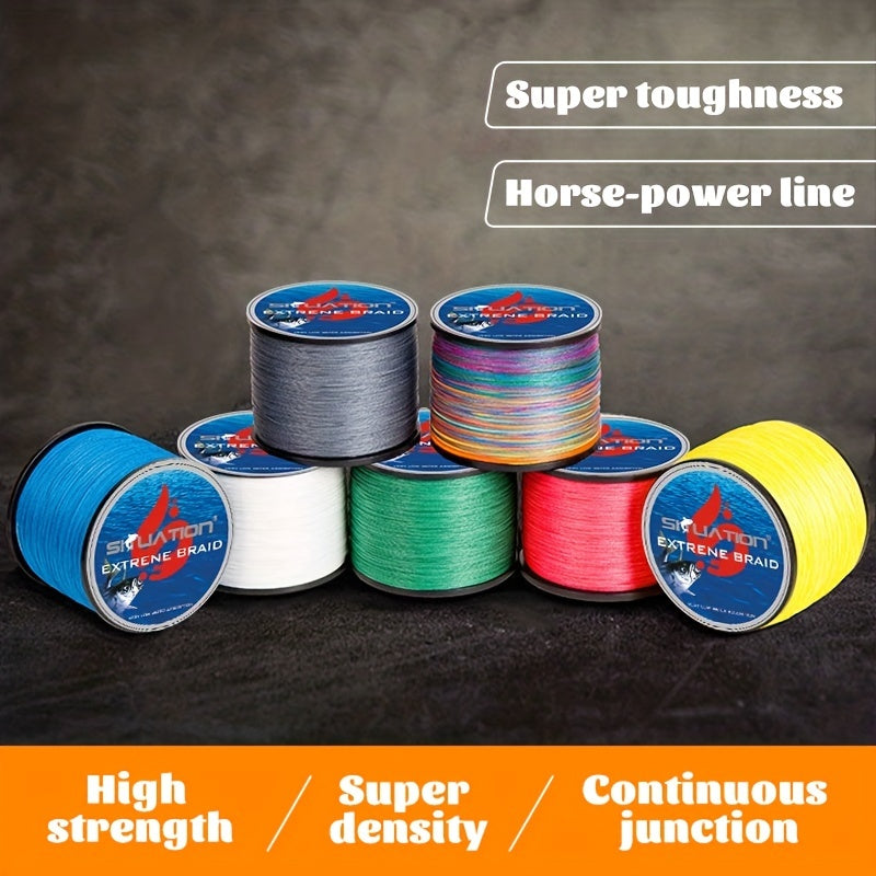 8 Strand Braided PE Fishing Line 500m 546yds All Fishing Tackle Needs