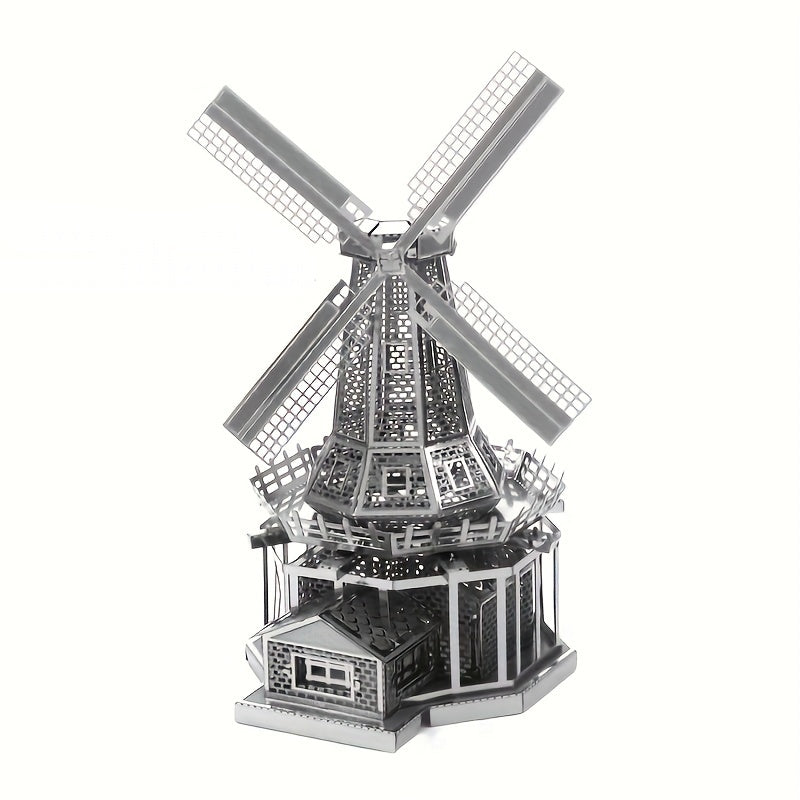 3D Metal Puzzle Notre Dame De Paris Castle Model Gift