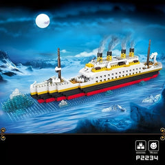 Build Your Own Cruise Ship - Model Building Block Kit