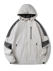 Men's Hooded Raincoat Lightweight Waterproof Outdoor Jacket