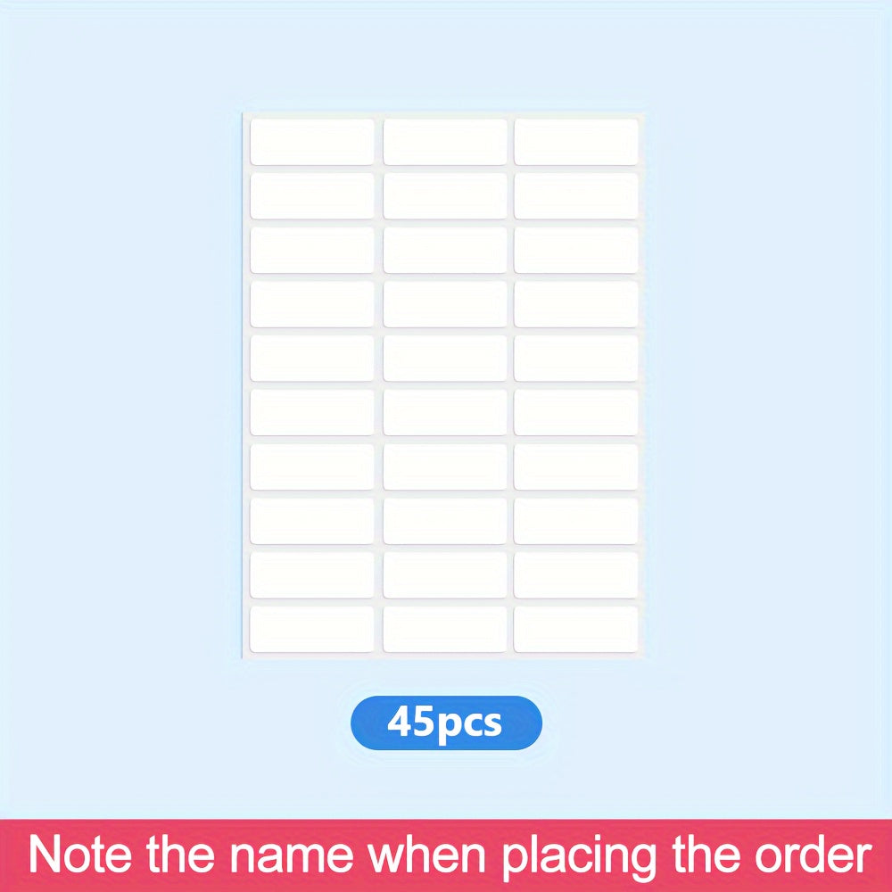 Customizable High Name Stickers Clear Print Waterproof Stain-resistant