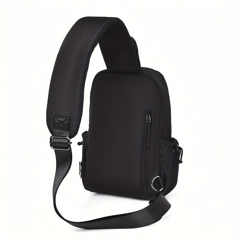 Men's Nylon Crossbody Bag Multifunctional Shoulder Bag