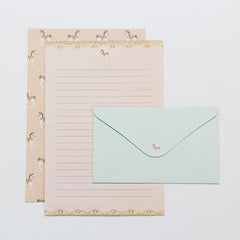 Stationery Paper and Envelopes Set, 6Pcs Paper, 3Pcs Envelopes, Writing Letters
