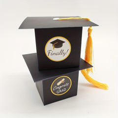Graduation Season Bachelor Hat Favor Box Set