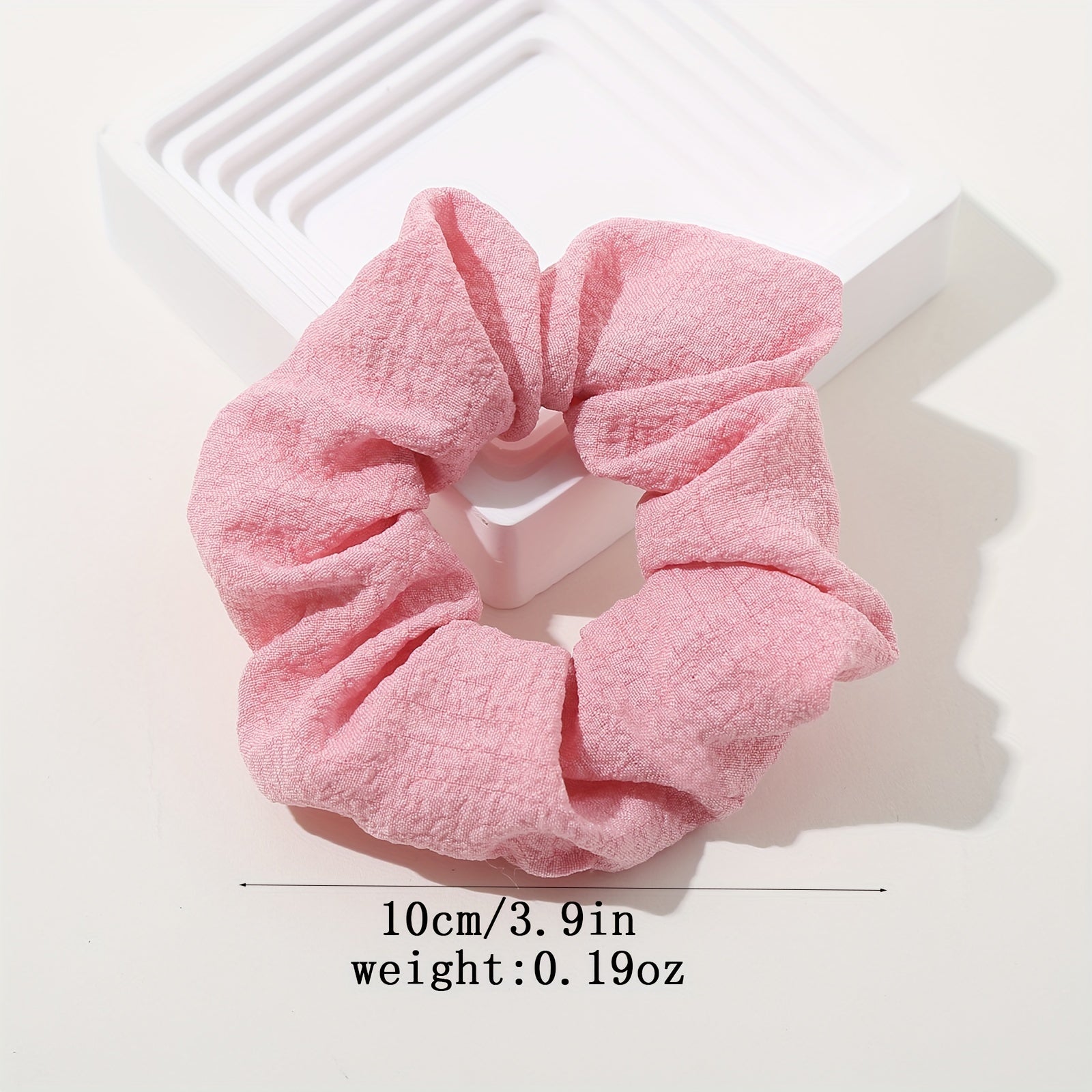 8PCS Fabric Floral Headband Hair Tie Hair Rope Pastoral Style Hair Accessories