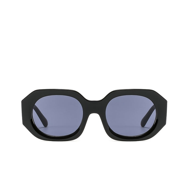 Y2K Geometric Sunglasses UV400 With Case