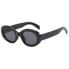 Metal Hinge Oval Frame Kid's Sunglasses UV400