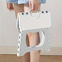 Thickened Plastic Folding Stool for Camping - Lightweight & Durable Chair