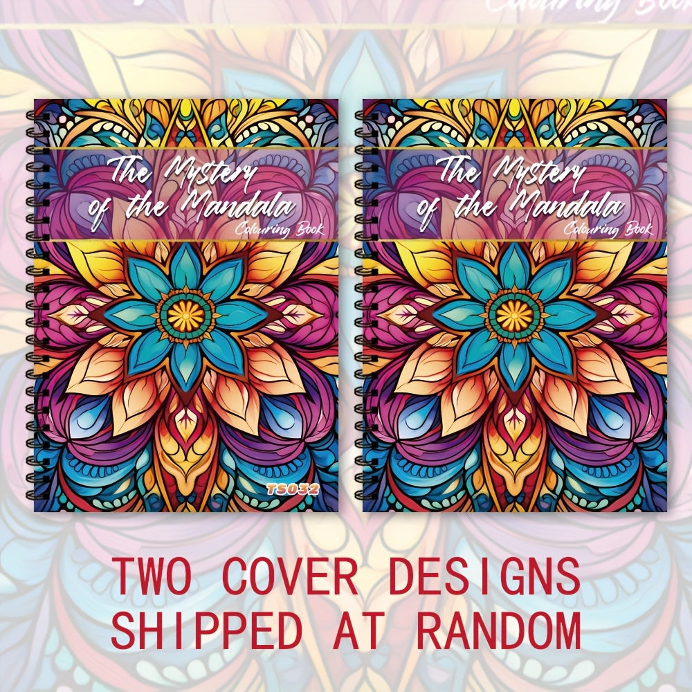 Spiral Bound Coloring Book for Teens and Adults 30 Unique Patterns